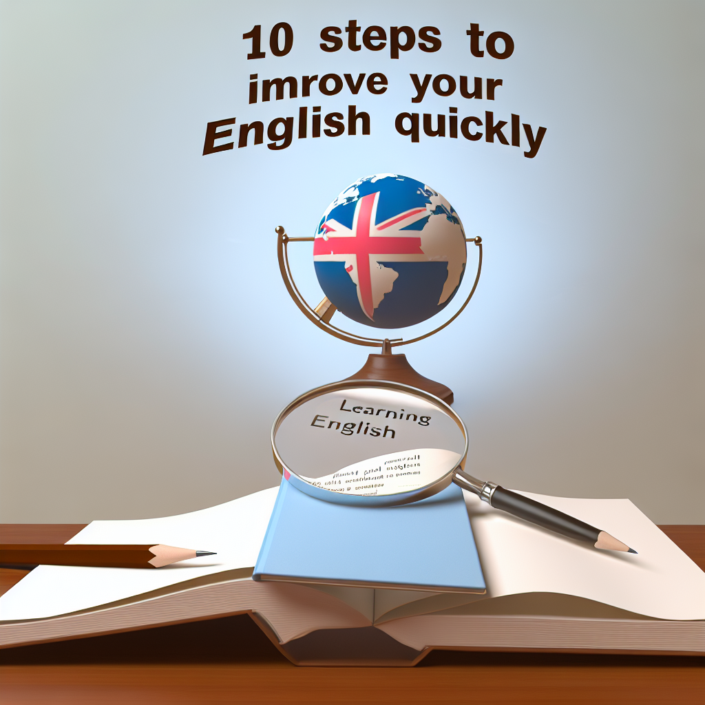 10 Passos Para Melhorar o Seu Inglês Rapidamente