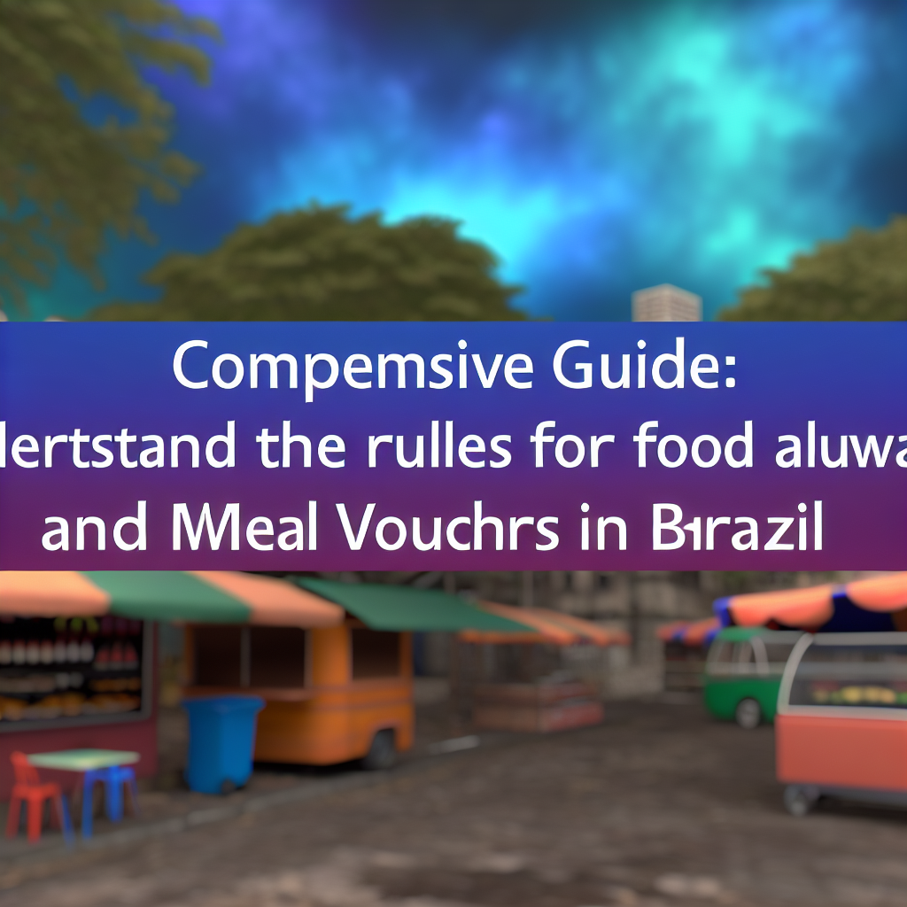 Guia Completo: Entenda as Regras para Vale-Alimentação e Vale-Refeição no Brasil