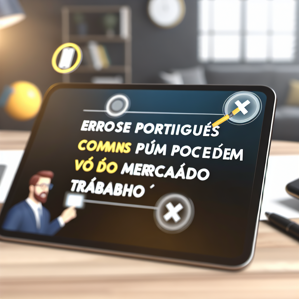 Erros de Português Comuns que Podem Excluir Você do Mercado de Trabalho