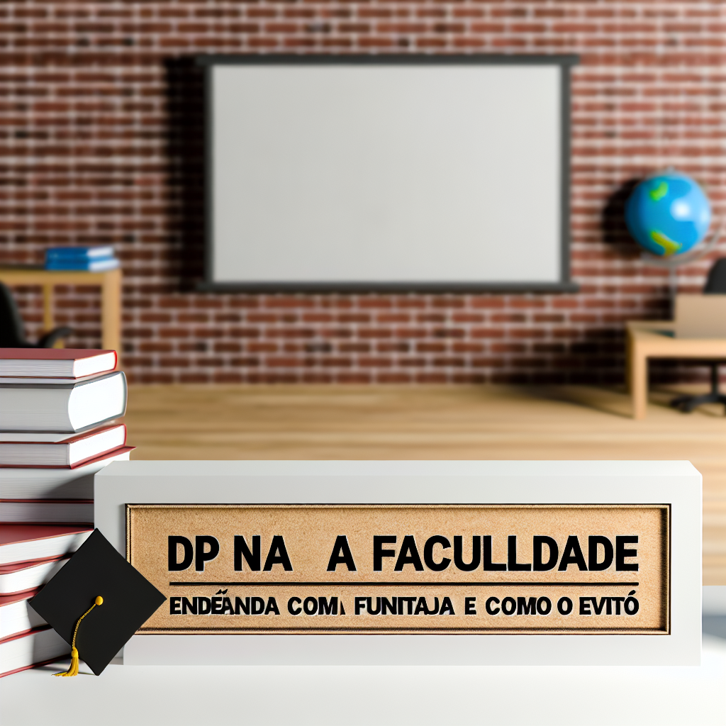 DP na Faculdade: Entenda Como Funciona e Como Evitar