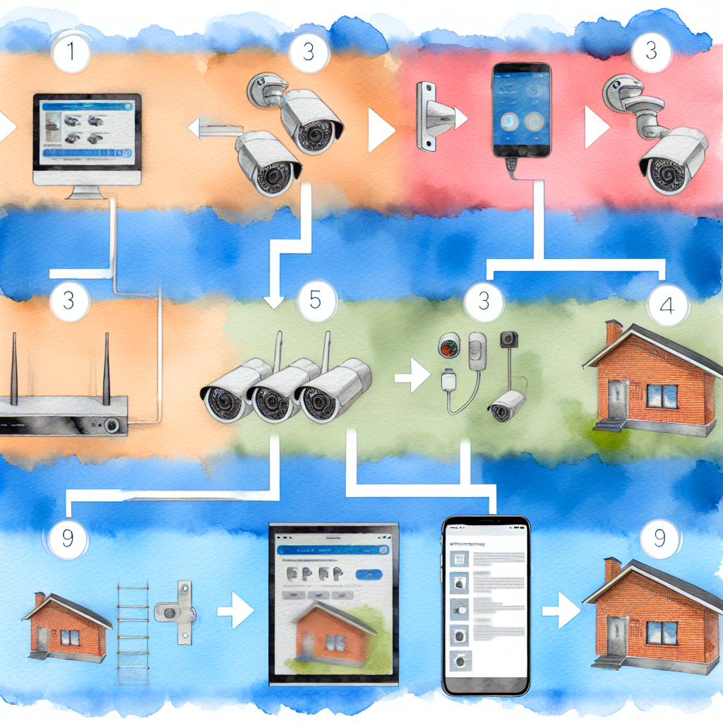 Como Configurar um Sistema de Vigilância Residencial Passo a Passo