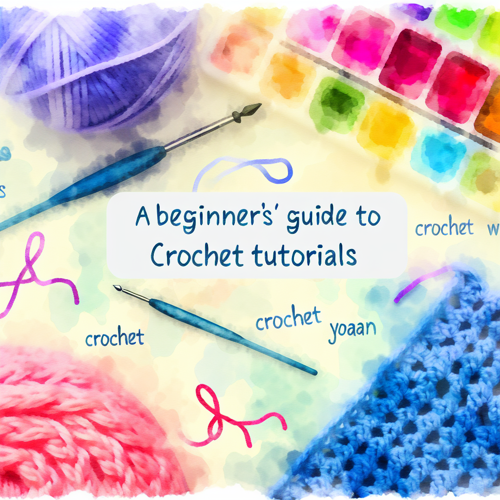 Como Começar com Tutoriais de Crochê: Guia Completo para Iniciantes