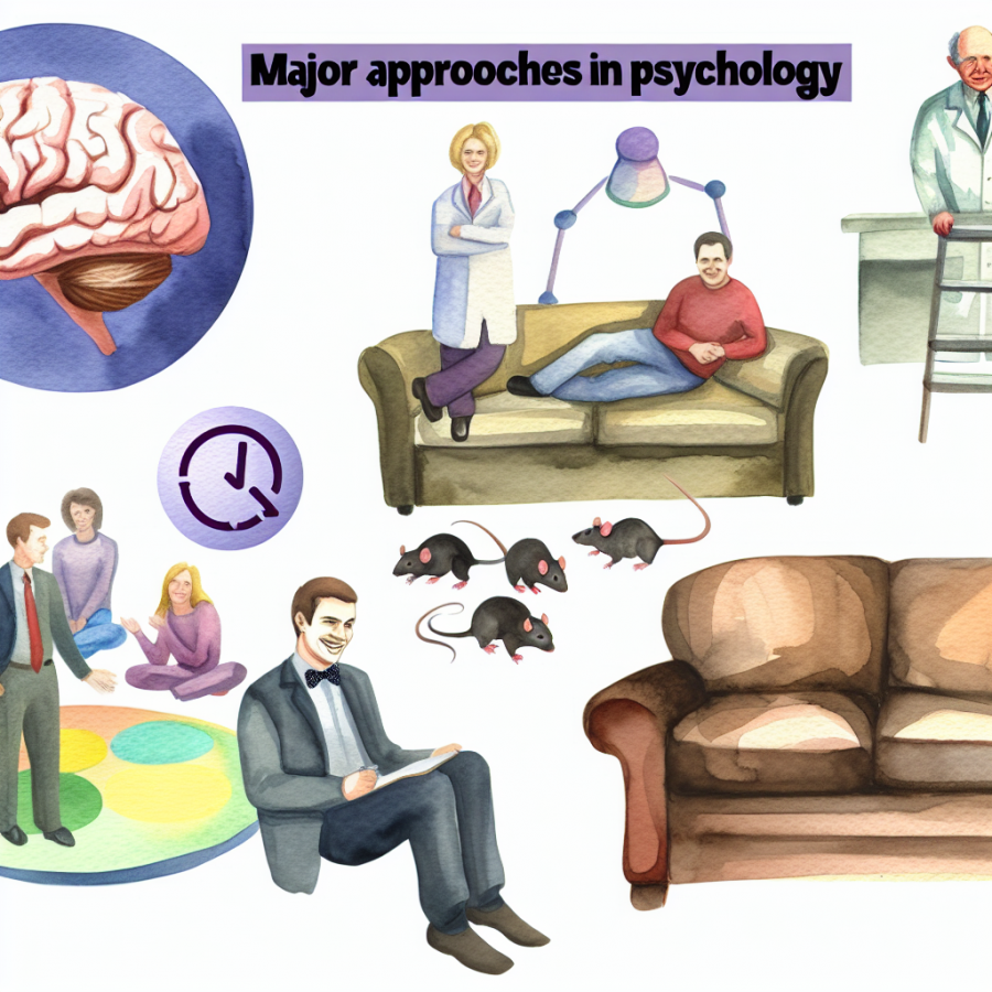 Quais são as principais abordagens da psicologia?